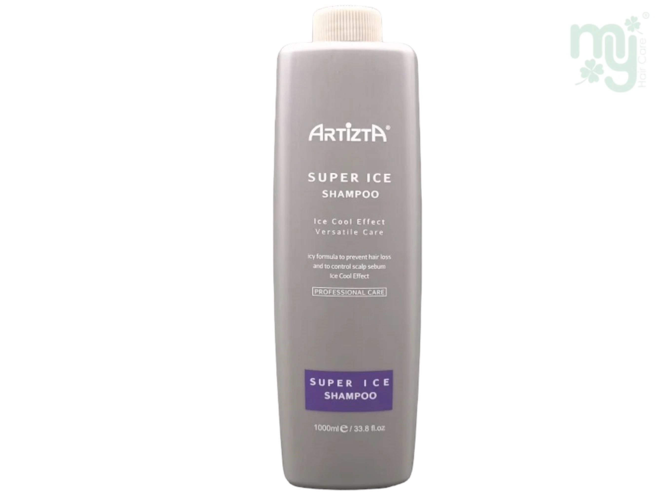 Artizta Super Ice Cool Effect Prevent Hair Loss Shampoo 1000ml+Free Pump