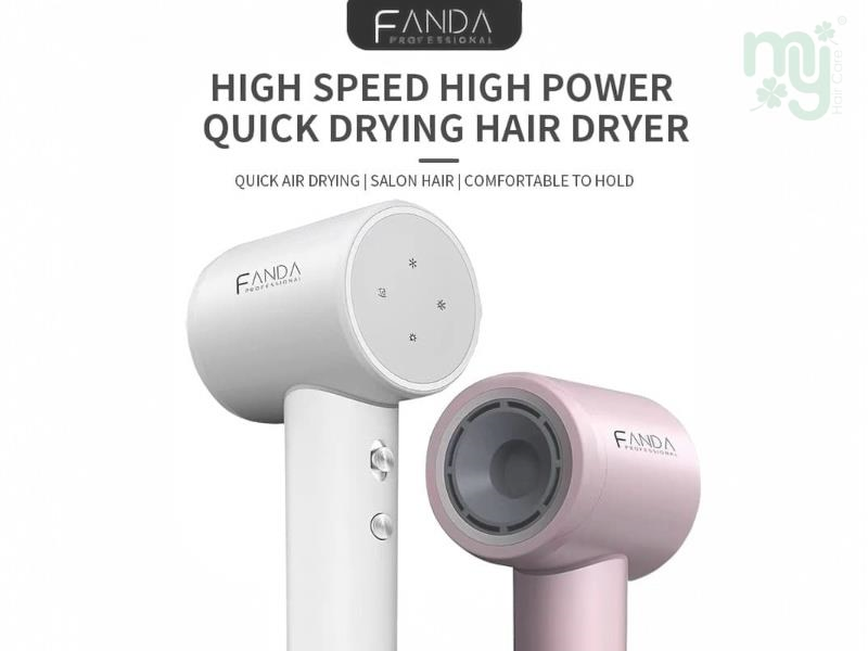Fanda Gm02 High-Speed Hair Dryer -Ionic output 100 million